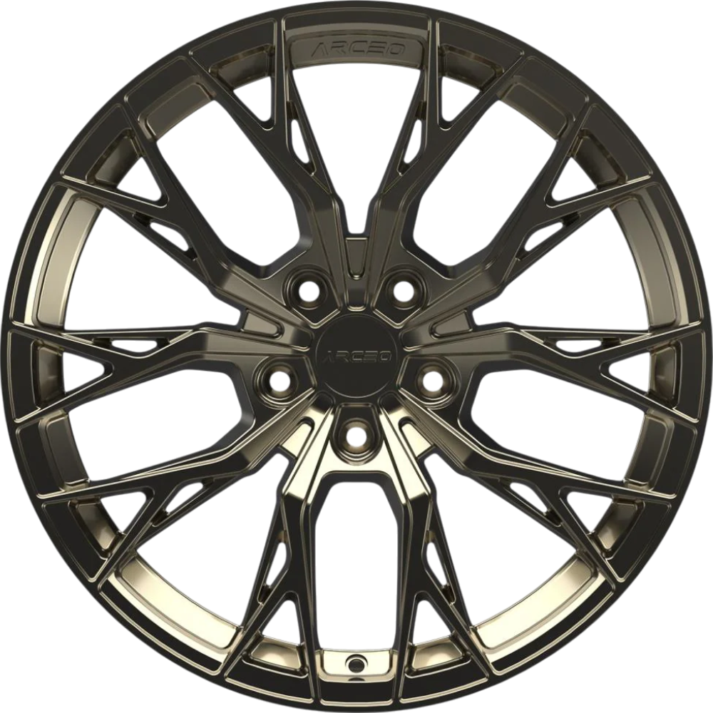 8.0X18" PCD 5X114.3 Arceo Wheels  18239 ET35 73.1 mm GLOSSY BRONZE ROMA