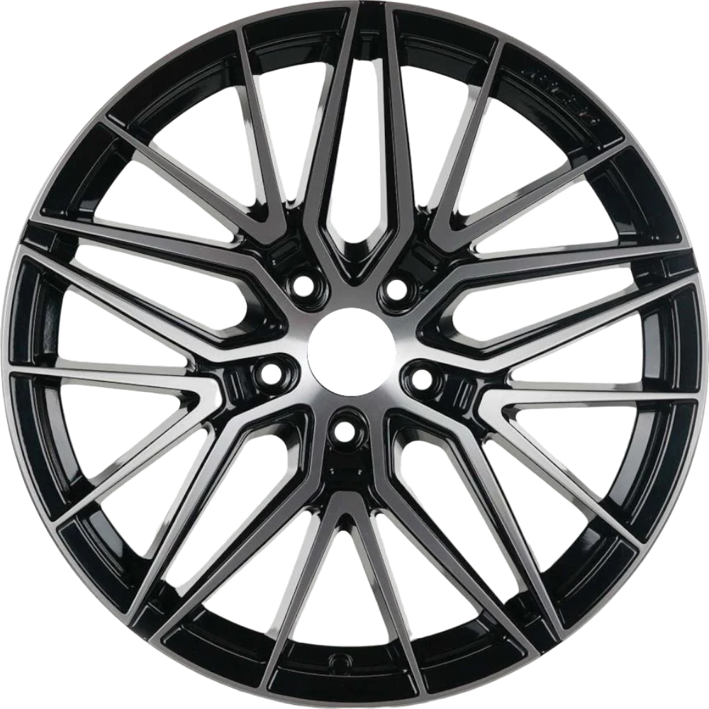 8.0X18" PCD 5X114.3 Arceo Wheels ARC-18193-18 ET35 BLACK DIAMOND 73.1 mm