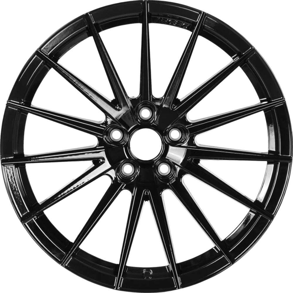 8.0X18" PCD 5X114.3 Arceo Wheels ARC-S1013-11 ET35 Glossy Black Lisbon 73.1 mm