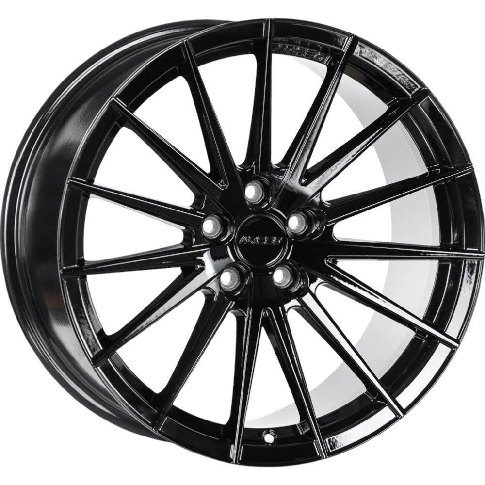 8.0X18" PCD 5X114.3 Arceo Wheels ARC-S1013-11 ET35 Glossy Black Lisbon 73.1 mm