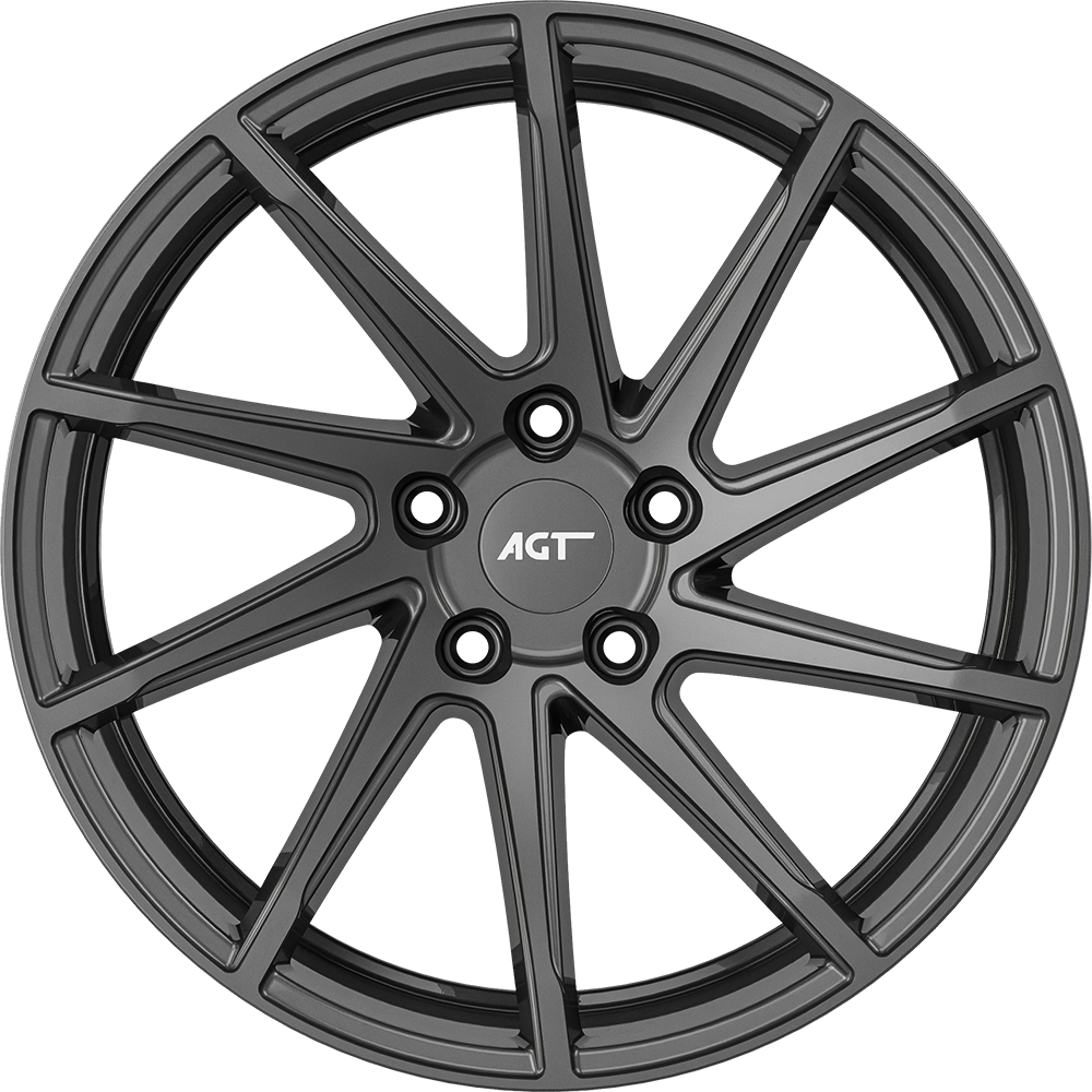8.0X18" PCD 5X114 AGT Wheels 10061  ET30 60.10 mm Matt Black