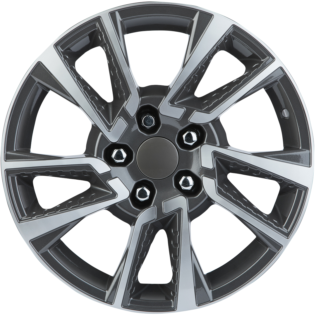 8.0X18" PCD 5X114 AGT Wheels 1077 ET30 60.10 mm Gun Metal