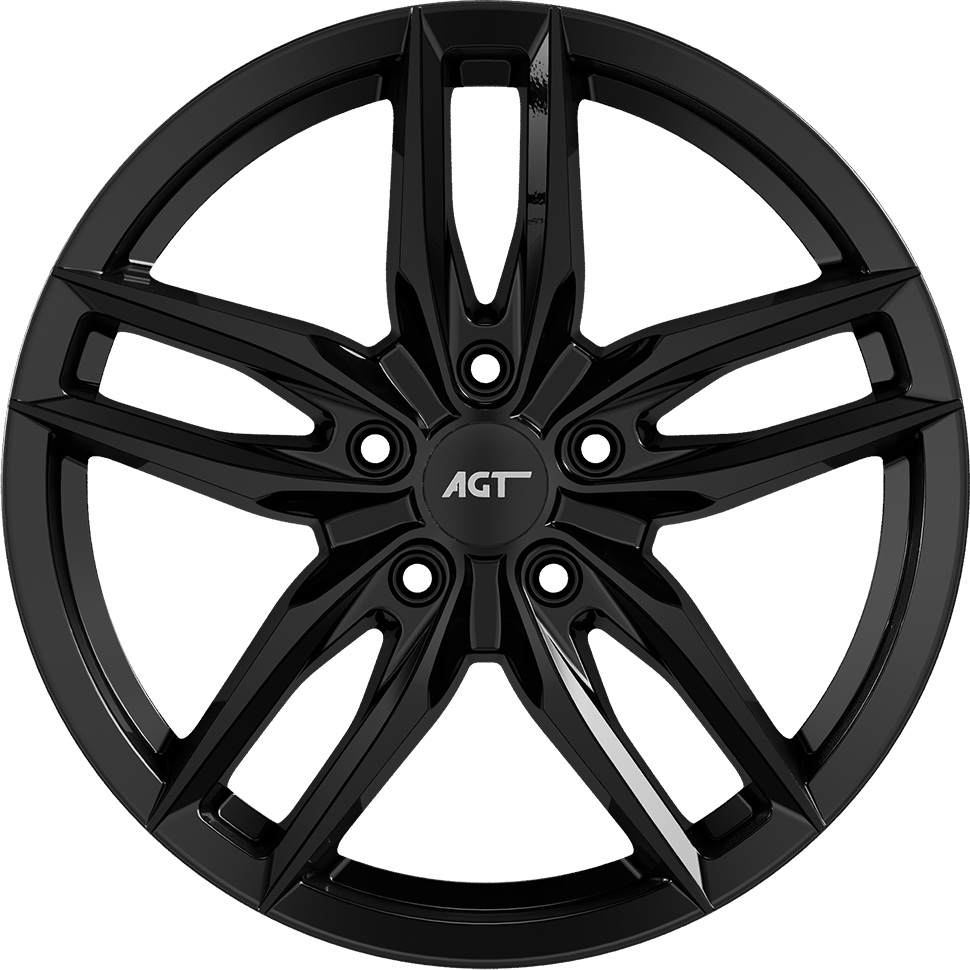 8.0X18" PCD 5X114 AGT Wheels 172  ET35 72.60 mm Matt Black