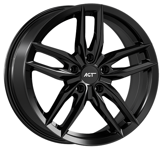 8.0X18" PCD 5X114 AGT Wheels 172  ET35 72.60 mm Matt Black