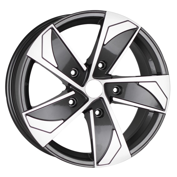 8.0X18" PCD 5X114 AGT Wheels 18096  ET40 72.6 mm MATT BLACK DIAMOND