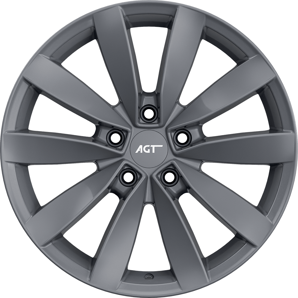 8.0X18" PCD 5X114 AGT Wheels 18271 ET35 67.10 mm Hyper Black