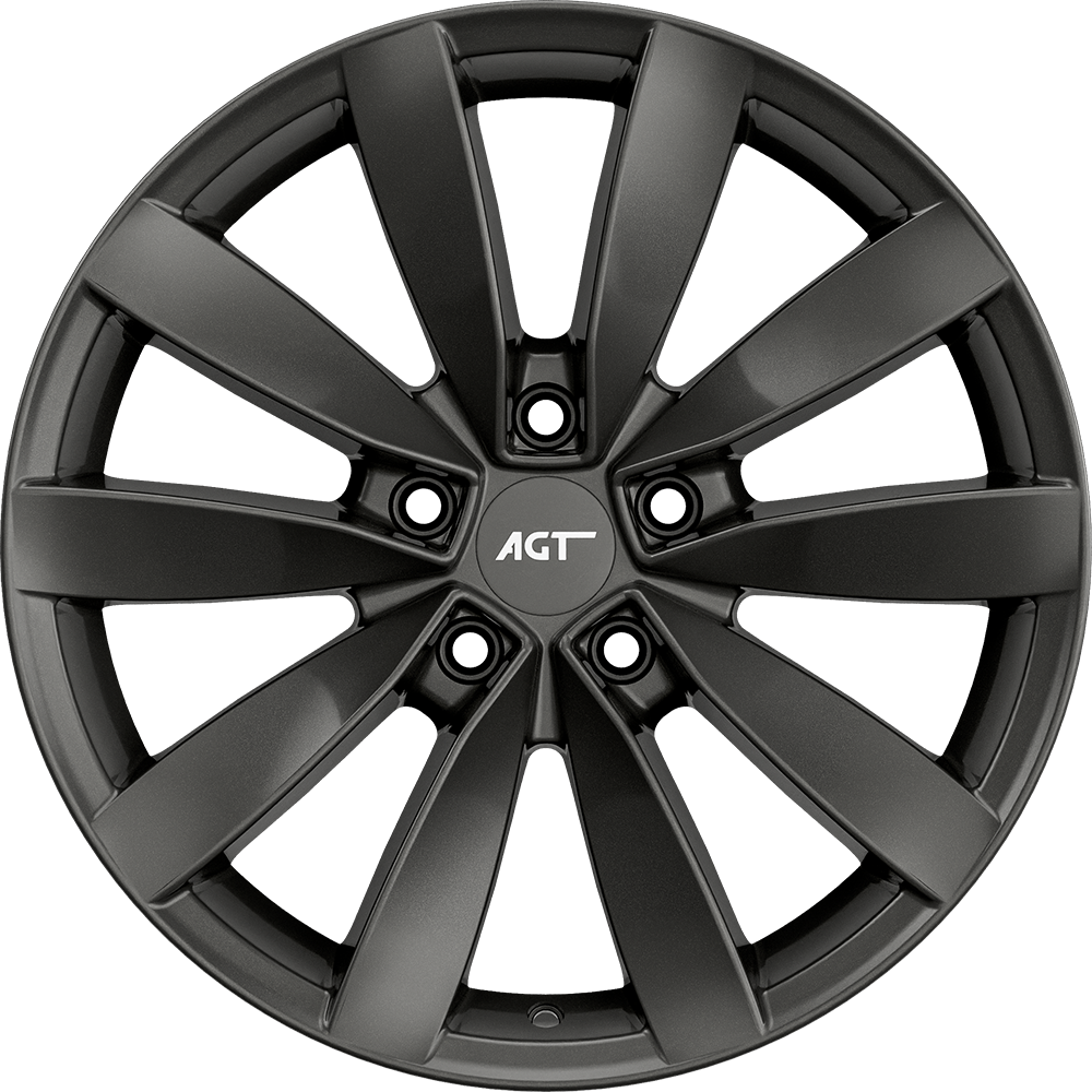 8.0X18" PCD 5X114 AGT Wheels 18271 ET35 67.10 mm Matt Titan