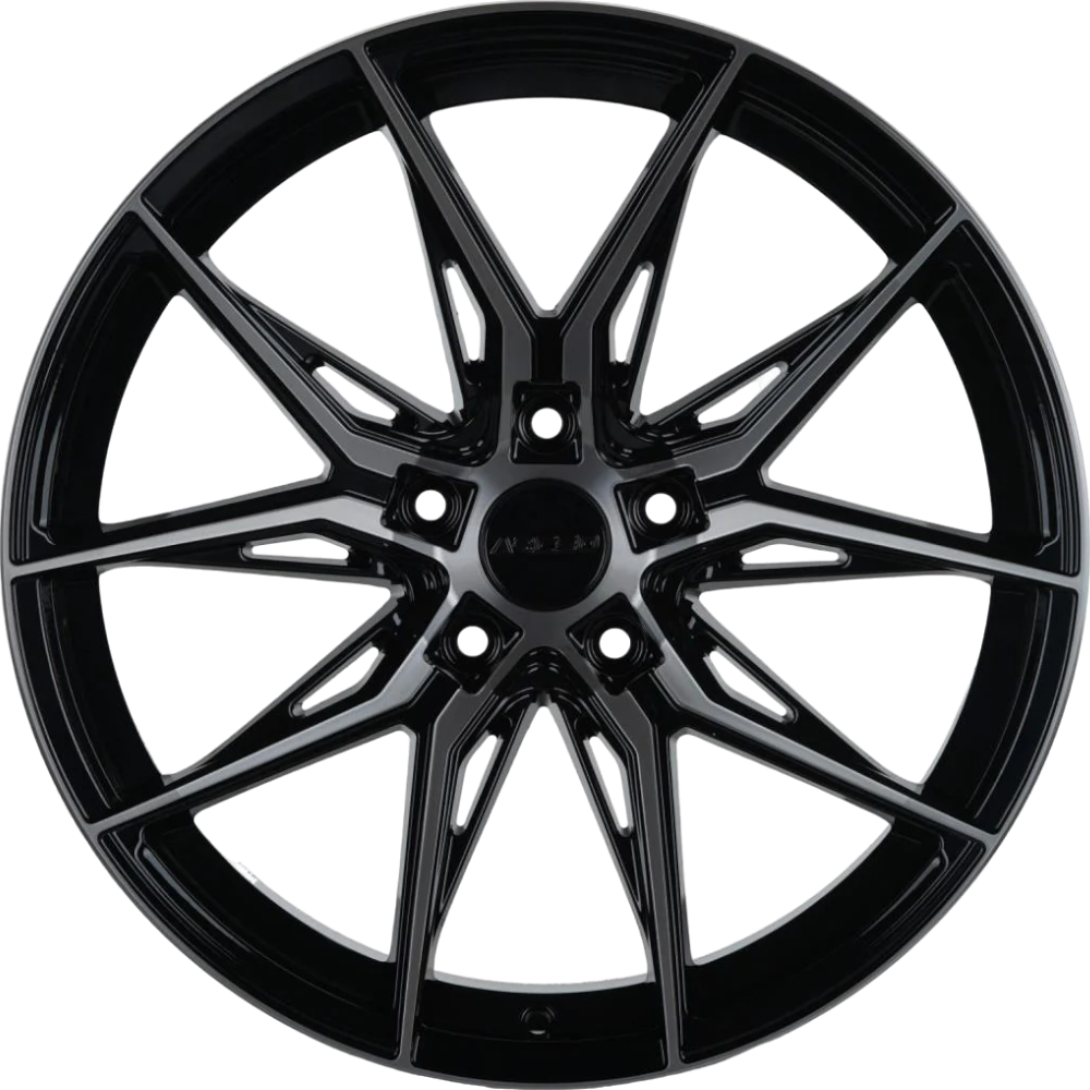8.0X18" PCD 5X114 Arceo Wheels ARC-18177-15 ET35 BLACK DIAMOND 73.1 mm