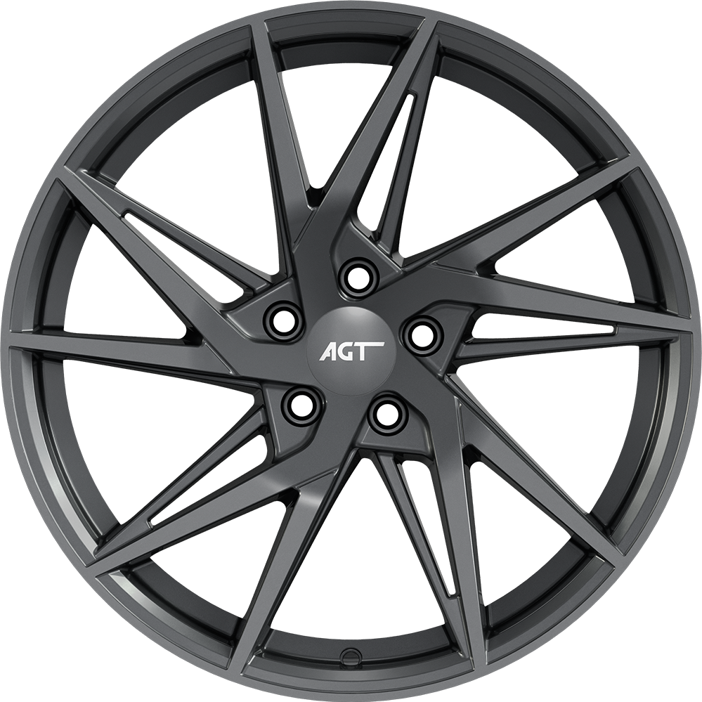 8.0X18" PCD 5x115 AGT Wheels 18259 ET35 70.20 mm Hyper Black