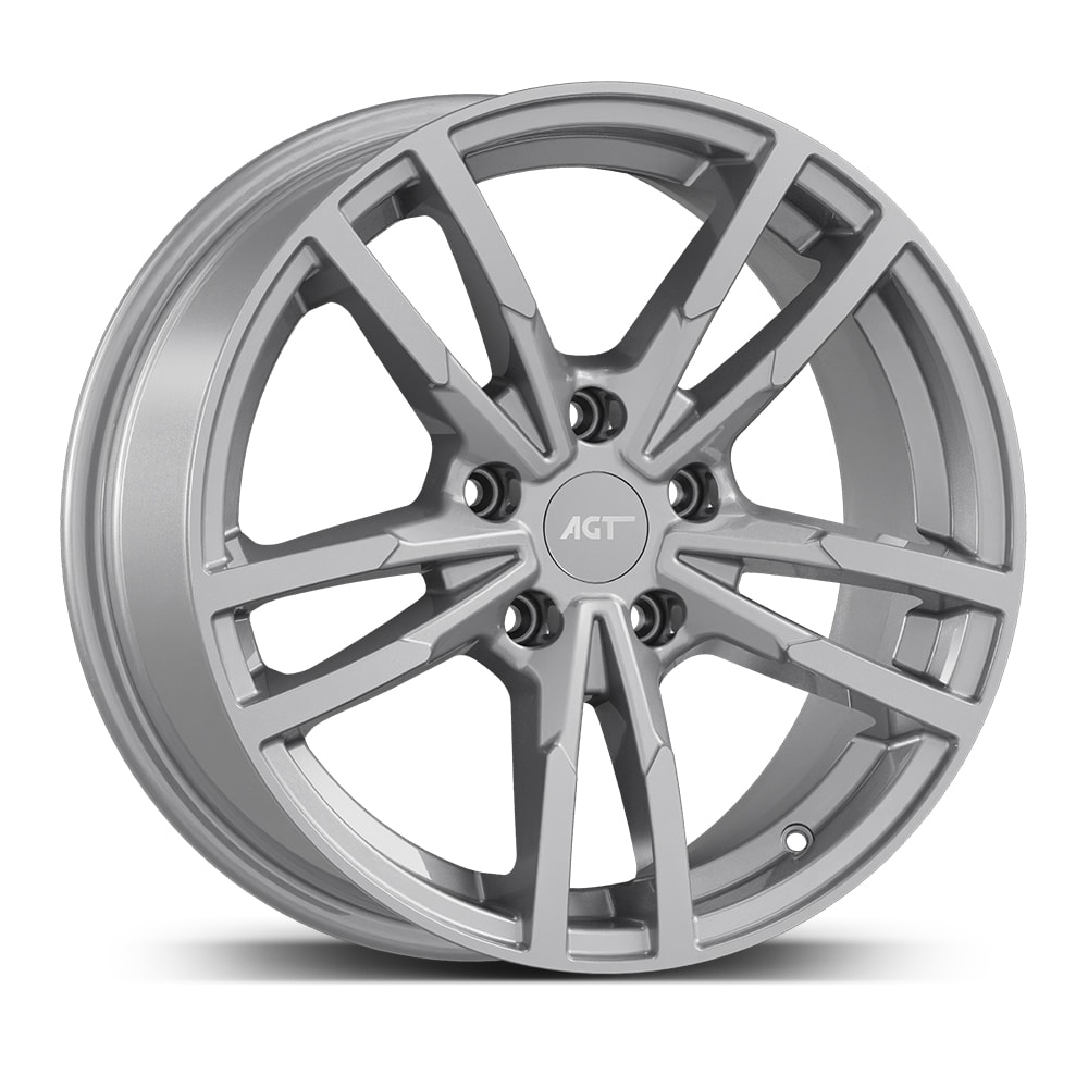 8.0X18" PCD 5X120 AGT Wheels 18097-1 ET35 72.60 mm Full Silver