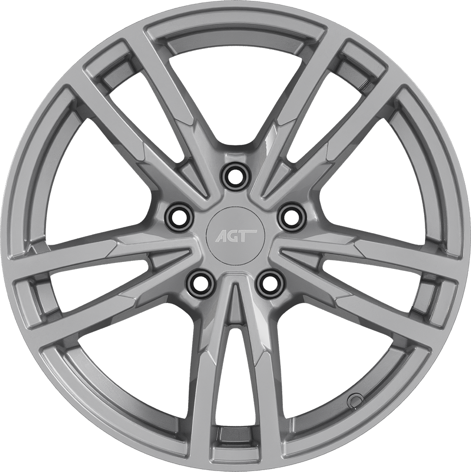 8.0X18" PCD 5X120 AGT Wheels 18097-1 ET35 72.60 mm Full Silver