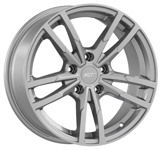 8.0X18" PCD 5X120 AGT Wheels 18097-1 ET35 72.60 mm Full Silver