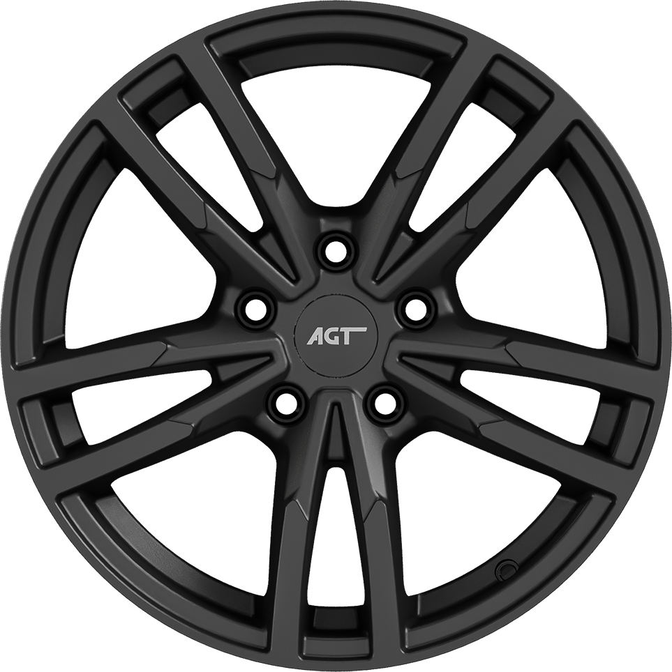8.0X18" PCD 5X120 AGT Wheels 18097-1 ET35 Matt Titan 72.60 mm