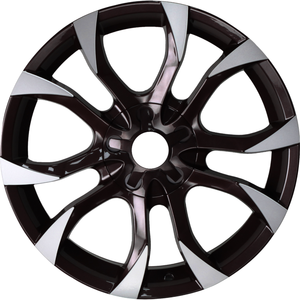 8.0X18" PCD 5X120 AGT Wheels 802  ET38 72.60 mm Black Diamond