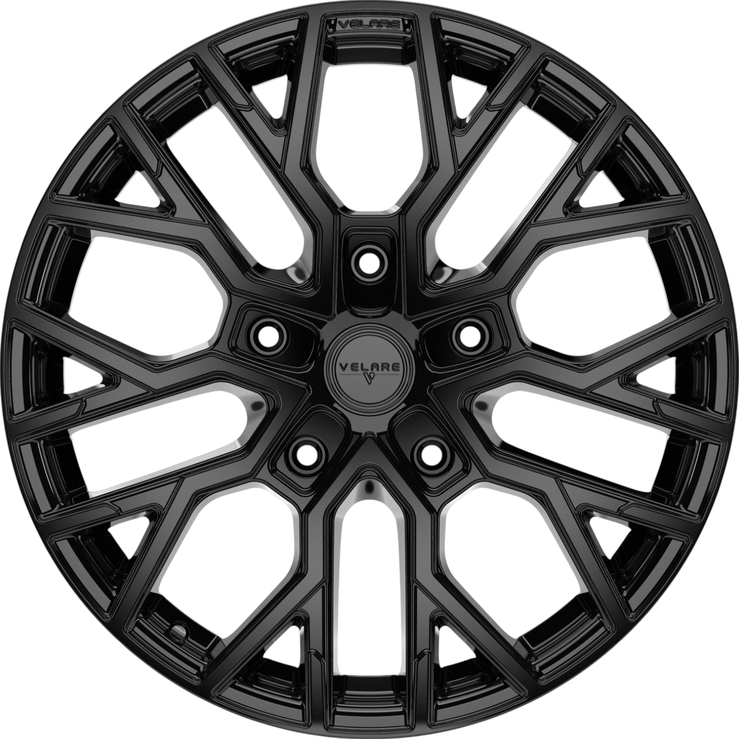 8.0X18" PCD 5X120 Velare 18118 ET45 65.10 mm Santorini Black