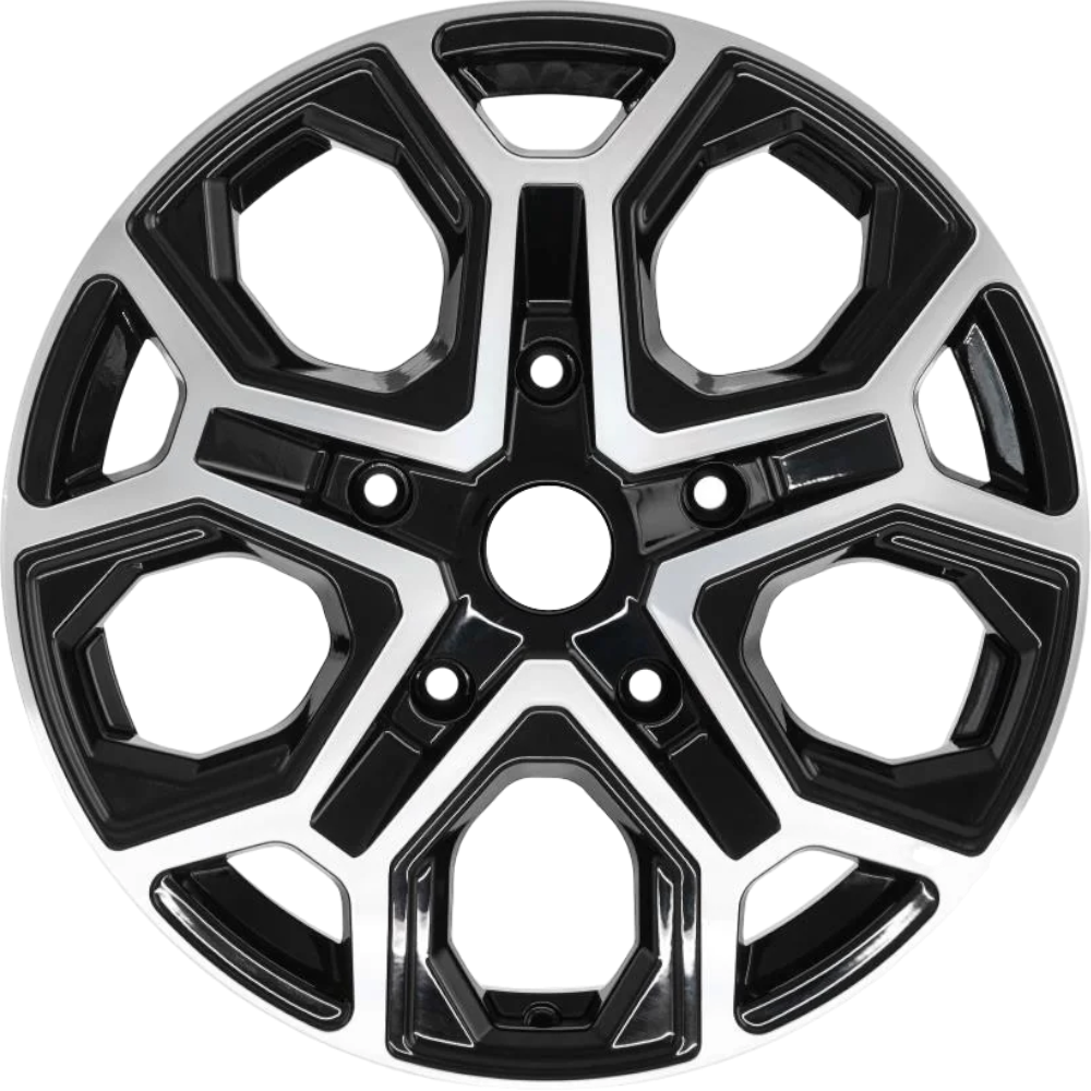 8.0X18" PCD 5X130 Arceo Wheels ARC-LT2-16 ET50 BLACK DIAMOND 78.1 mm