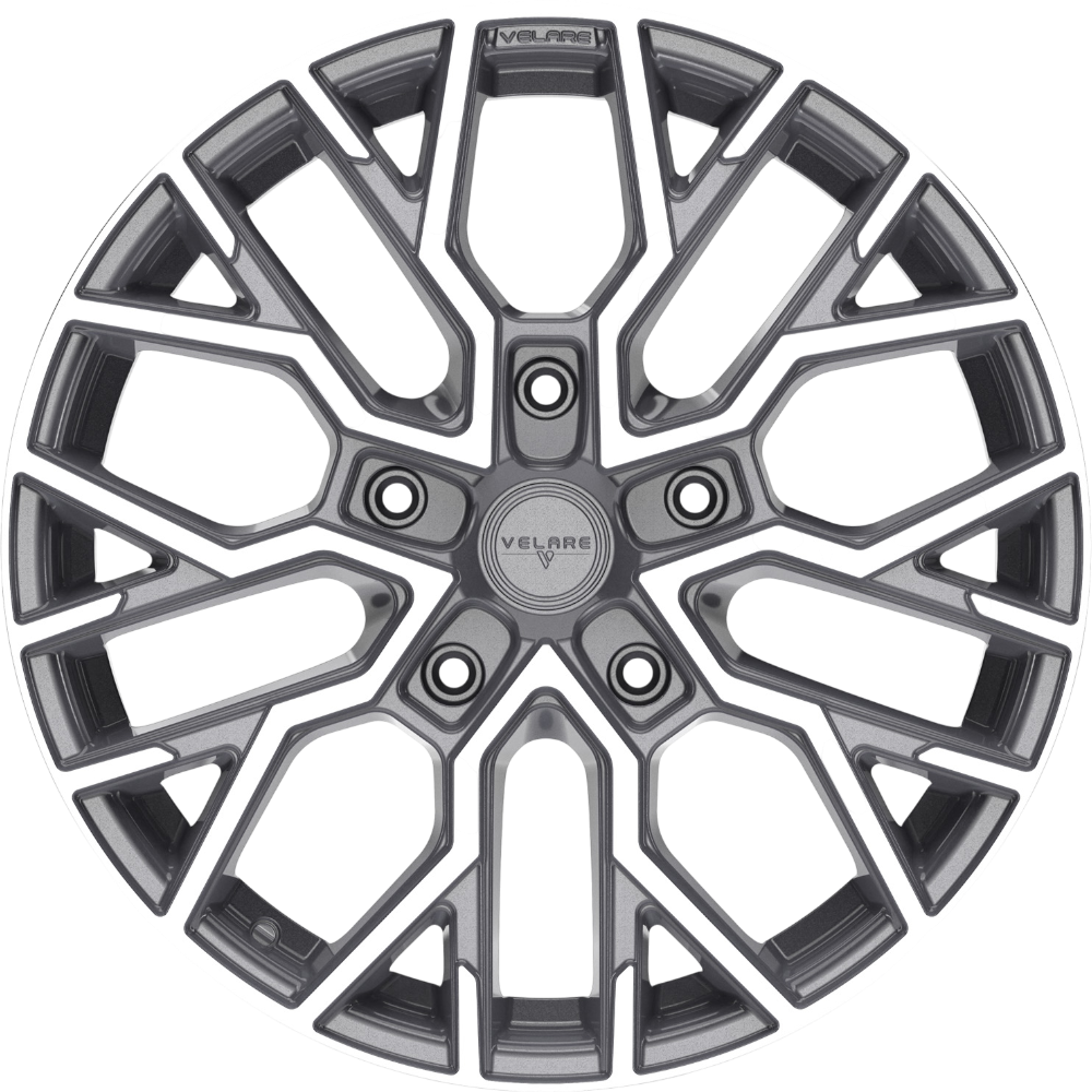 8.0X18" PCD 5X160 AGT Wheels 18118  ET50 65.10 mm Corris Grey Diamond