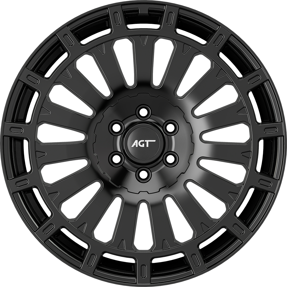 8.0X18" PCD 5X160 AGT Wheels 18169 ET50 65.10 mm Gloss Black