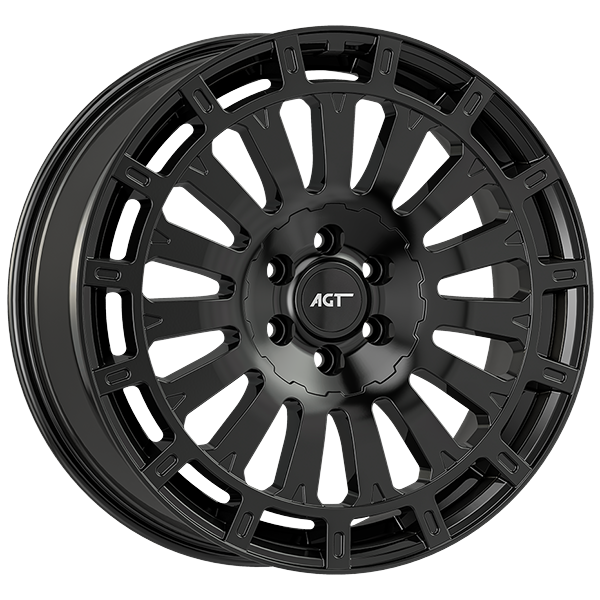 8.0X18" PCD 5X160 AGT Wheels 18169 ET50 65.10 mm Gloss Black