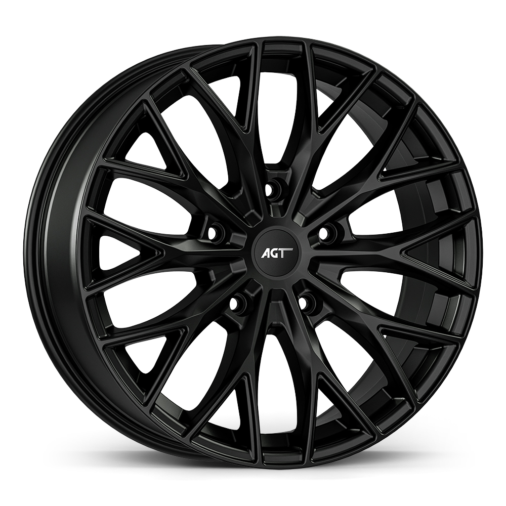 8.0X18" PCD 5X160 AGT Wheels 18182 65.10 mm Gloss Black