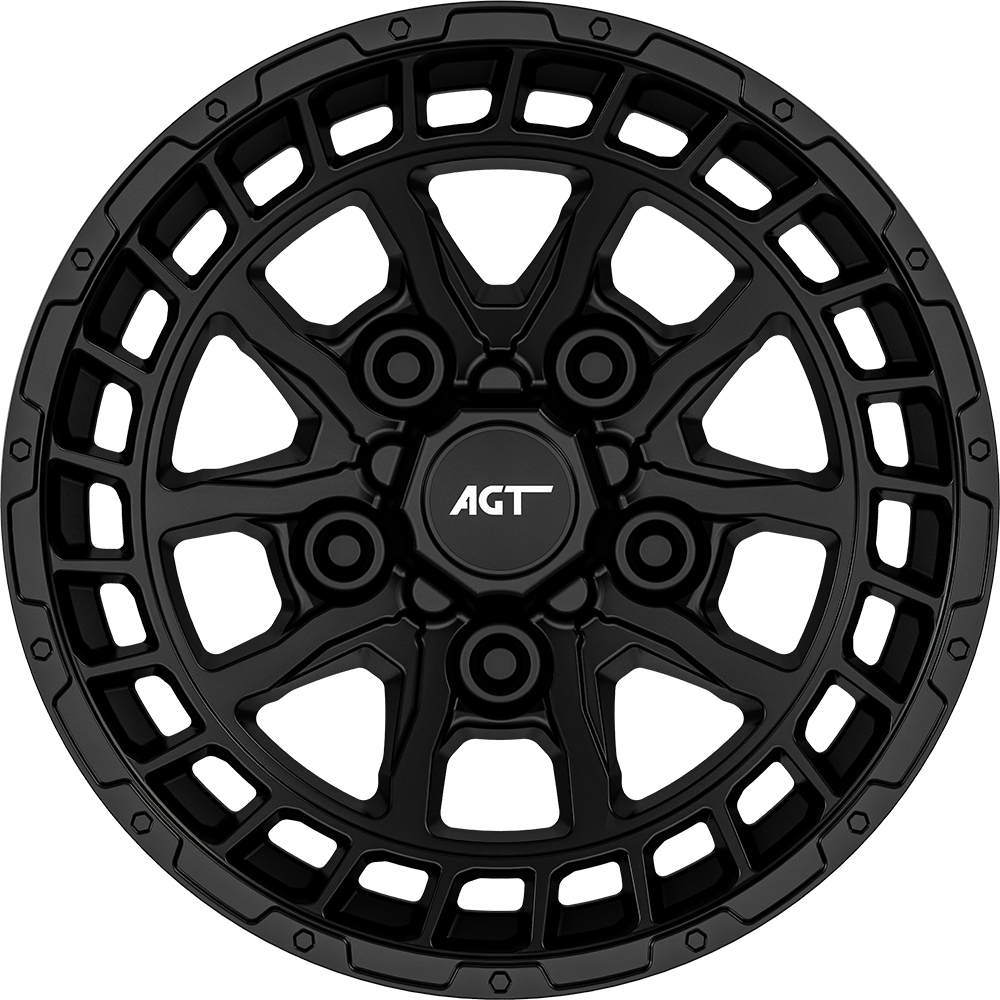 8.0X18" PCD 5X160 AGT Wheels 18183-5 ET50 65.10 mm Matt Black