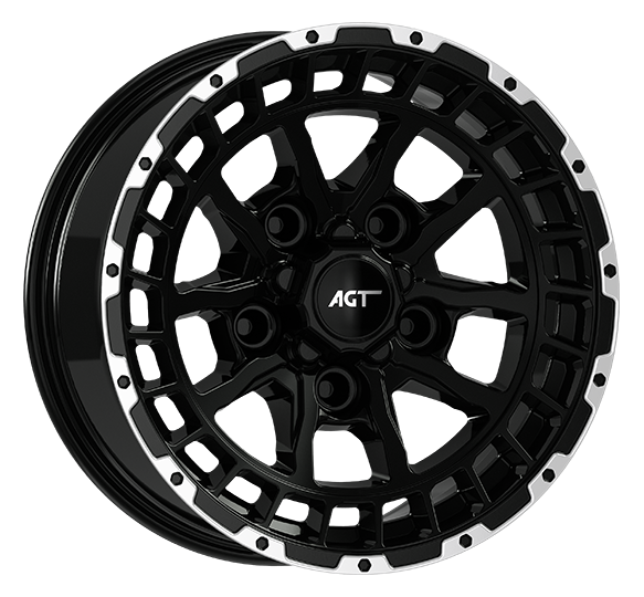 8.0X18" PCD 5X165 FD Wheels 18183 ET10 113.20 mm Black Diamond