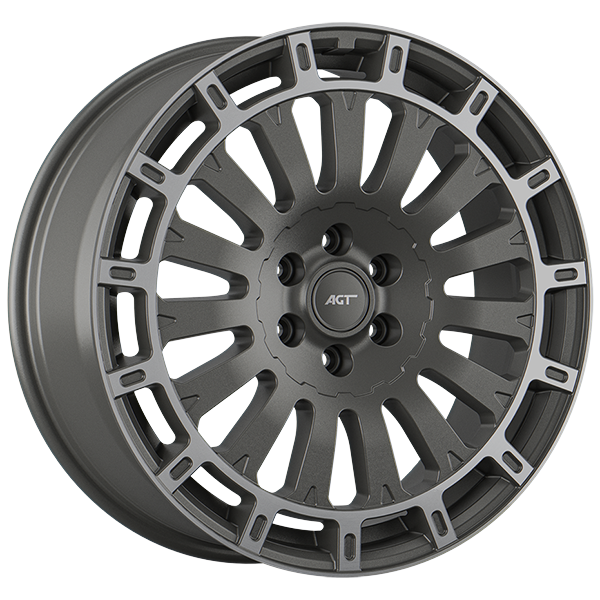 8.0X18" PCD 6X120 AGT Wheels 18169 74.60 mm Matt Titan Diamond