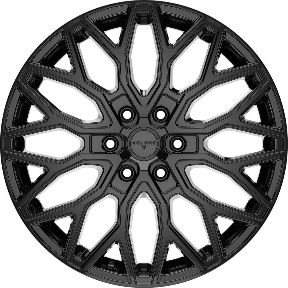 8.0X18" PCD 6x120 Velare 18246 ET45 74.58 mm Santoroni Black