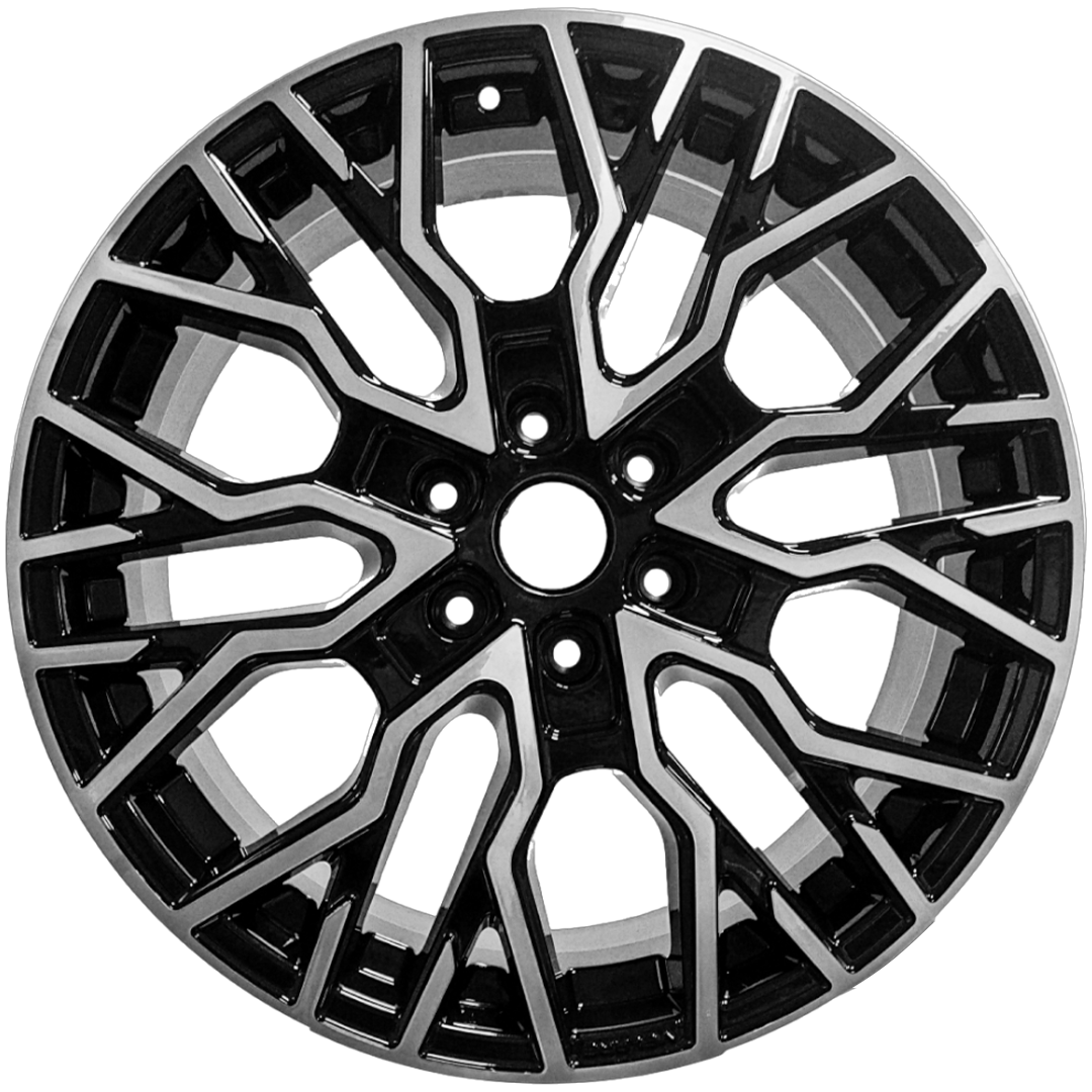 8.0X18" PCD 6x120 Velare 18248 ET45 74.60 mm Santoroni Black Diamond