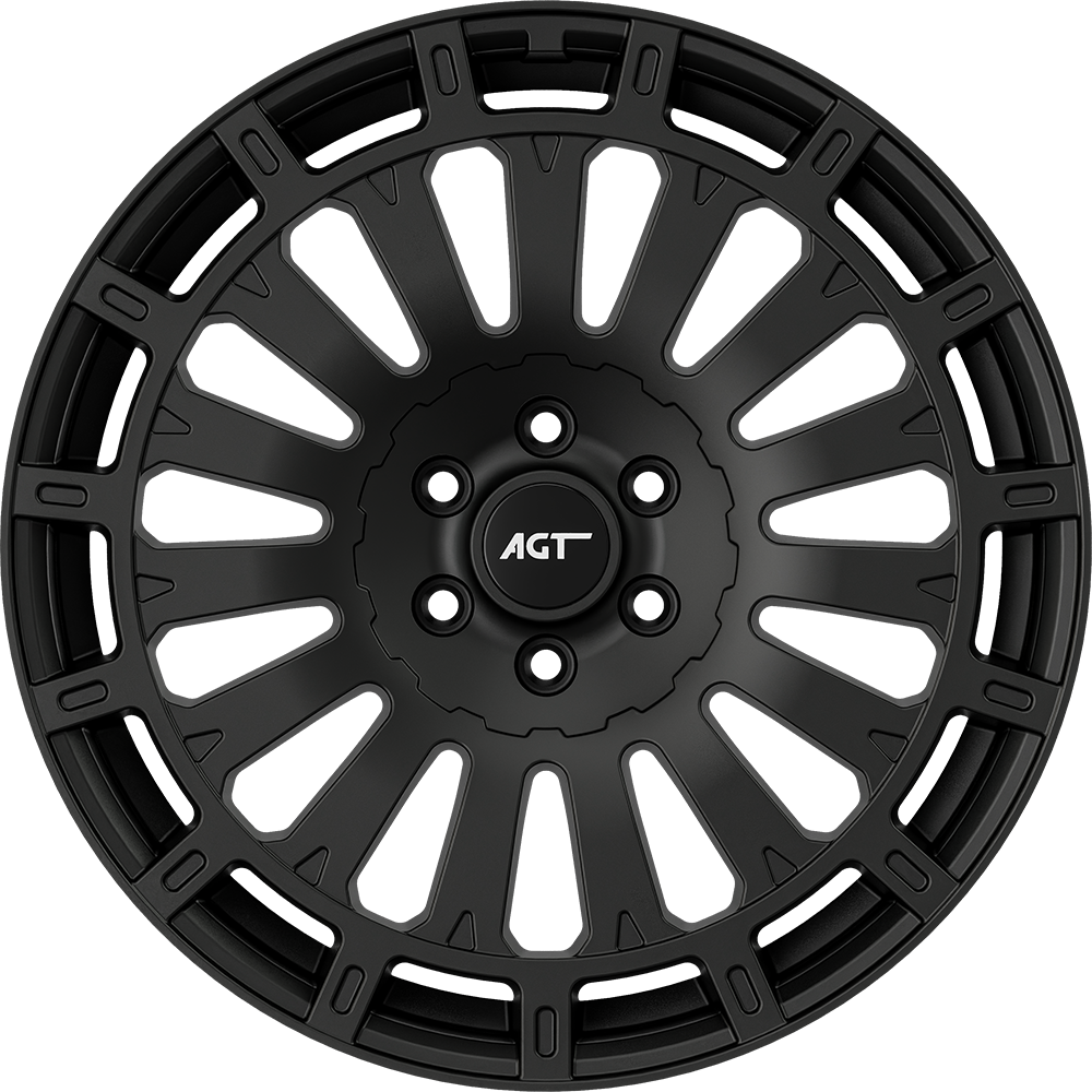 8.0X18" PCD 6X130 AGT Wheels 18169 84.10 mm Matt Black