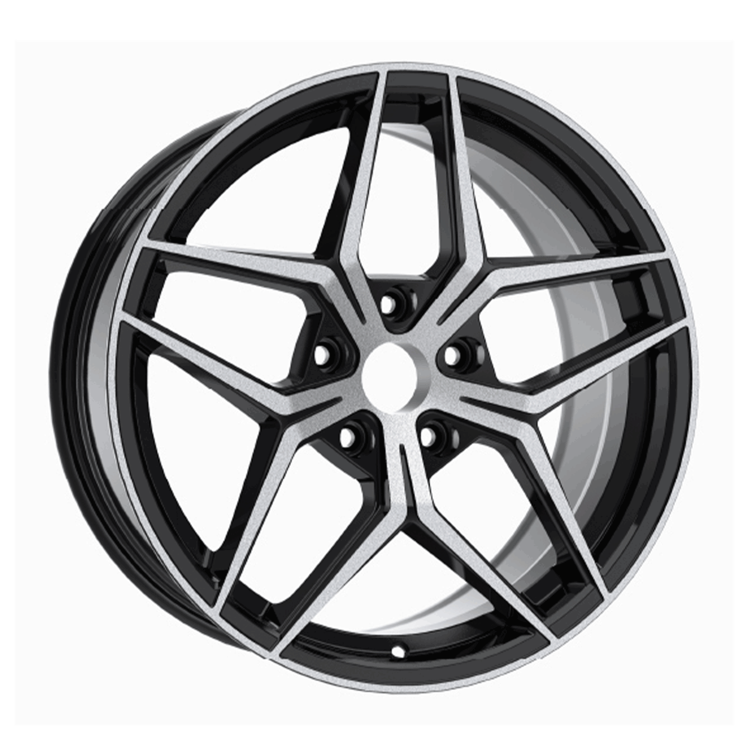 8.0X18" PCD5X112 AGT Wheels 18143 ET66.6 BKF 66.6 mm