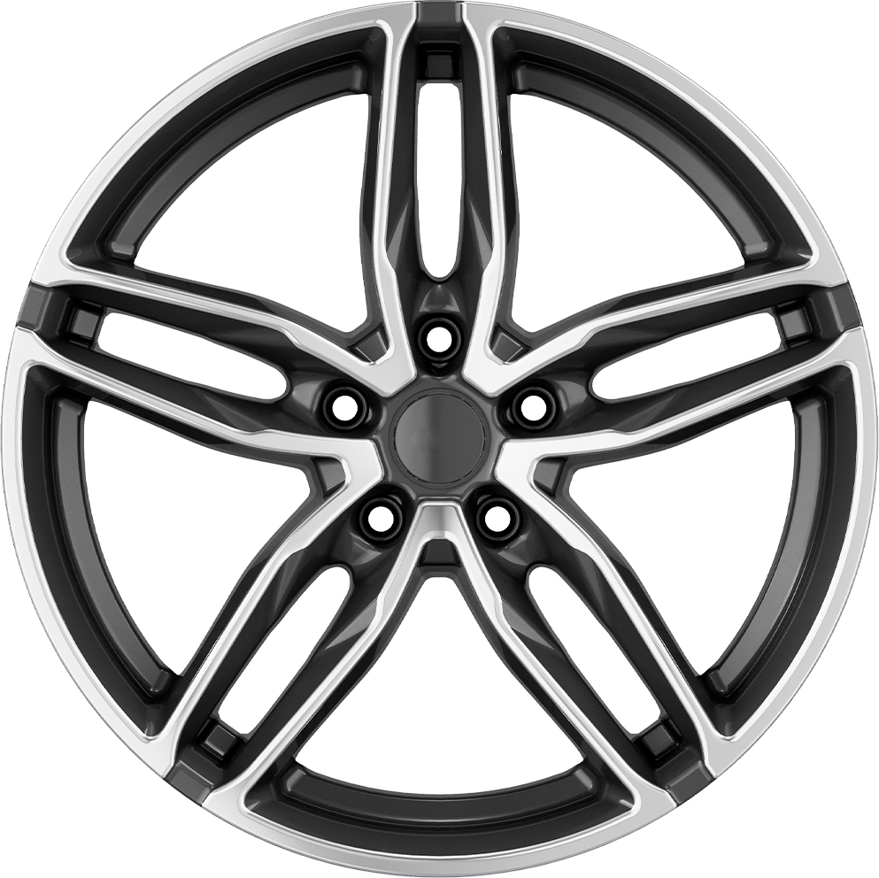 8.0X18" PCD5X114 AGT Wheels 1007 ET35 TD 72.6 mm