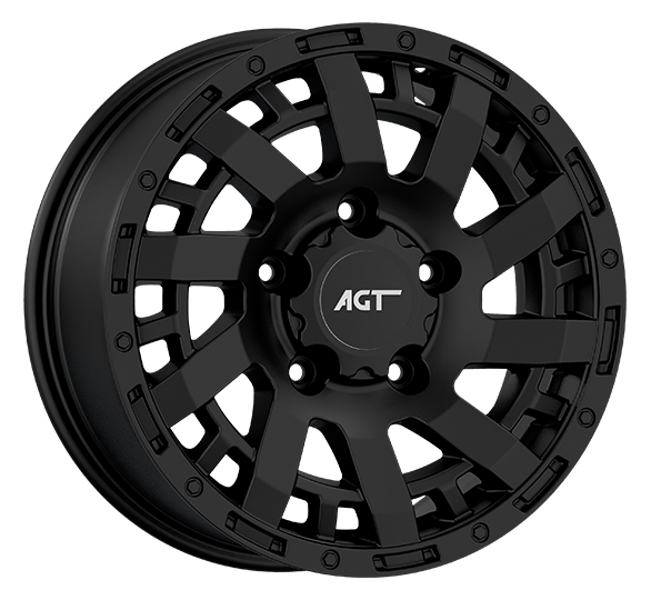8.0X18" PCD6X130 AGT Wheels 18201 ET84.1 Matt Black 84.1 mm