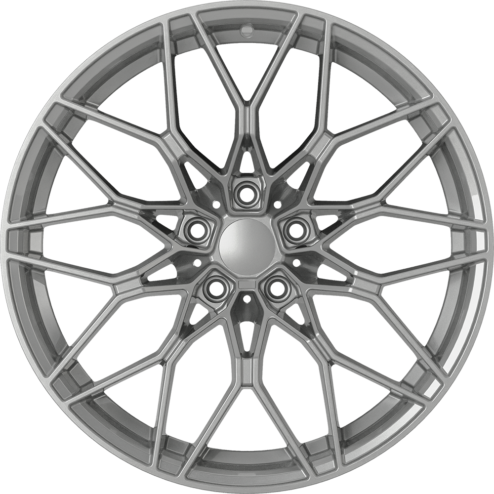 8.0X19" PCD 5X112 AGT Wheels 19280-1 ET25 66.60 mm Full Silver