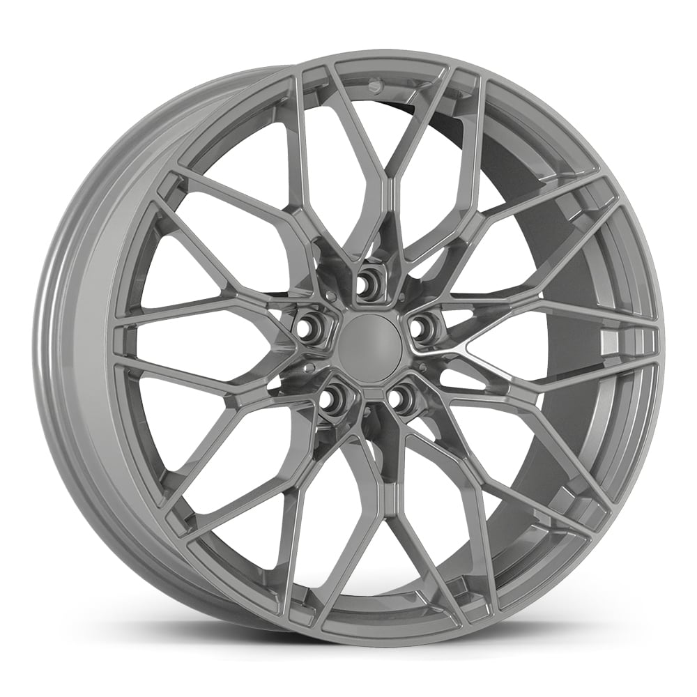 8.0X19" PCD 5X112 AGT Wheels 19280-1 ET27 66.60 mm Full Silver