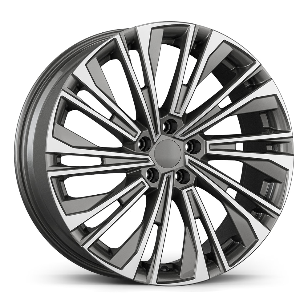 8.0X19" PCD 5X112 AGT Wheels 19284 ET44 57.10 mm Titan Diamond