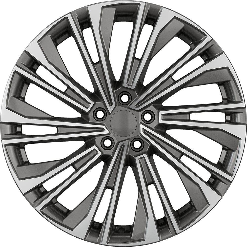8.0X19" PCD 5X112 AGT Wheels 19284 ET44 57.10 mm Titan Diamond