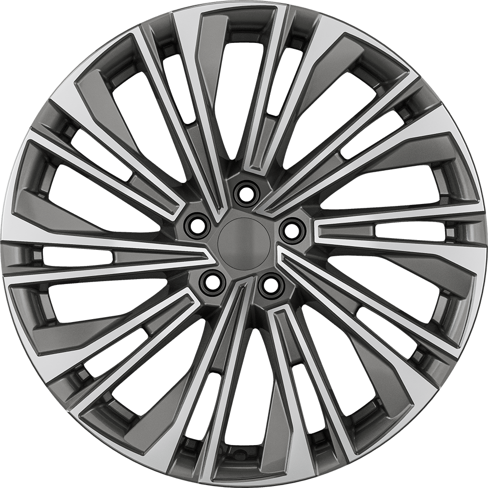 8.0X19" PCD 5X112 AGT Wheels 19284 ET50 57.10 mm Titan Diamond