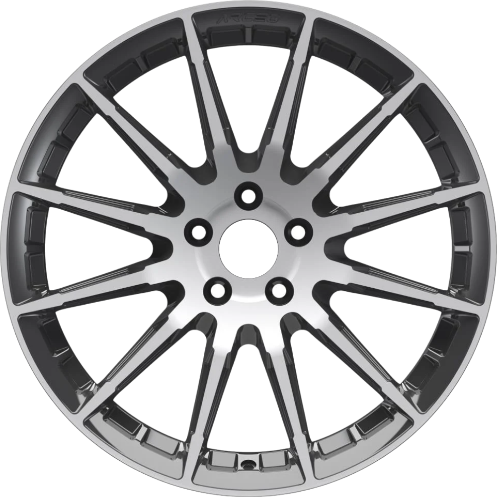 8.0X19" PCD 5X112 Arceo Wheels ARC-ASW03-17 ET40 Titan Diamond 73.1 mm