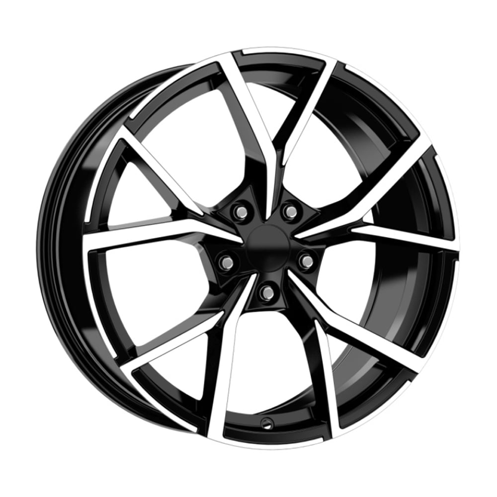 8.0X19" PCD 5X112 Kormetal 919 BLACK MACHINE ET45 57.1 mm