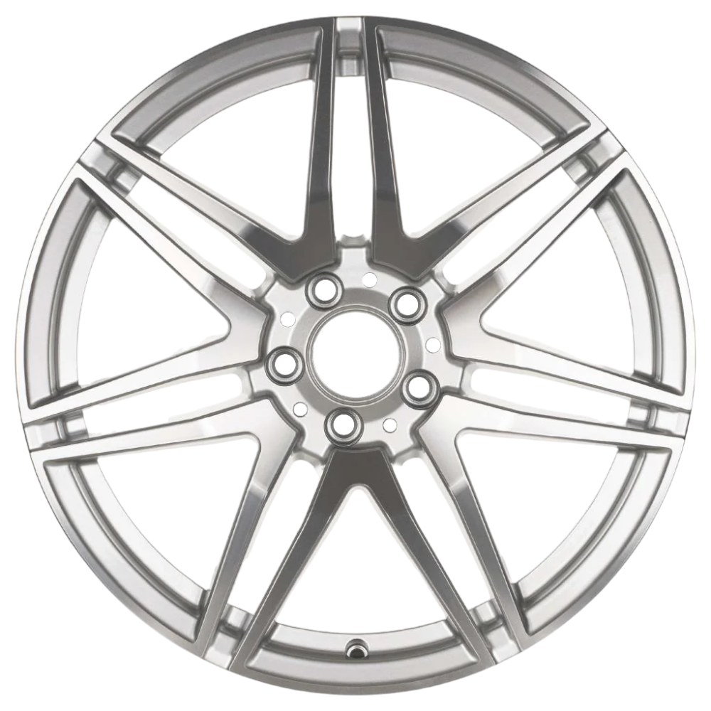 8.0X19" PCD 5X112 RC 360 SILVER DIAMOND ET45 66.6 mm