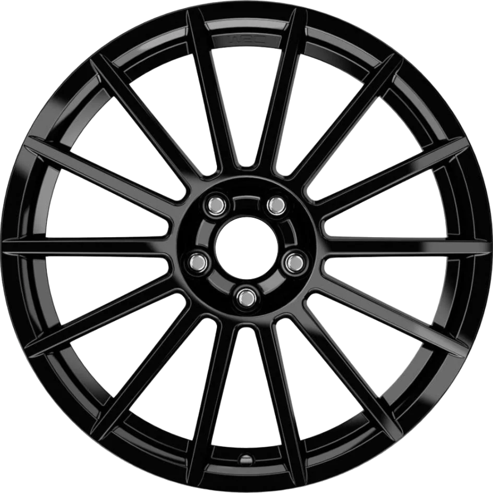8.0X19" PCD 5X120 EMR Wheels EMR-DY419-21 ET40 Piano Black 65.1 mm