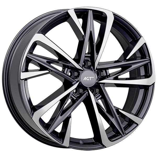 8.0X20" PCD 5X114 AGT Wheels 210 ET30 60.10 mm Matt Gun