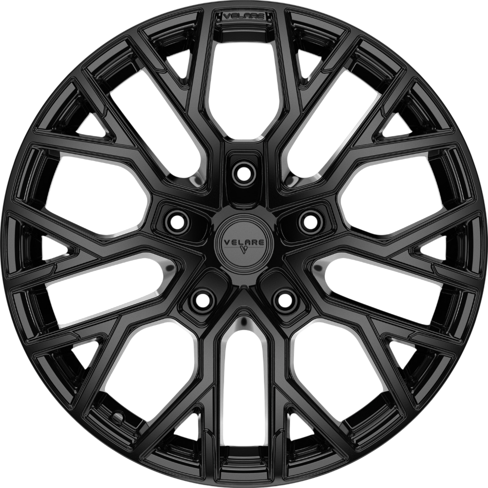 8.0X20" PCD 5x120 Velare 20118 ET45 65.10 mm Santoroni Black