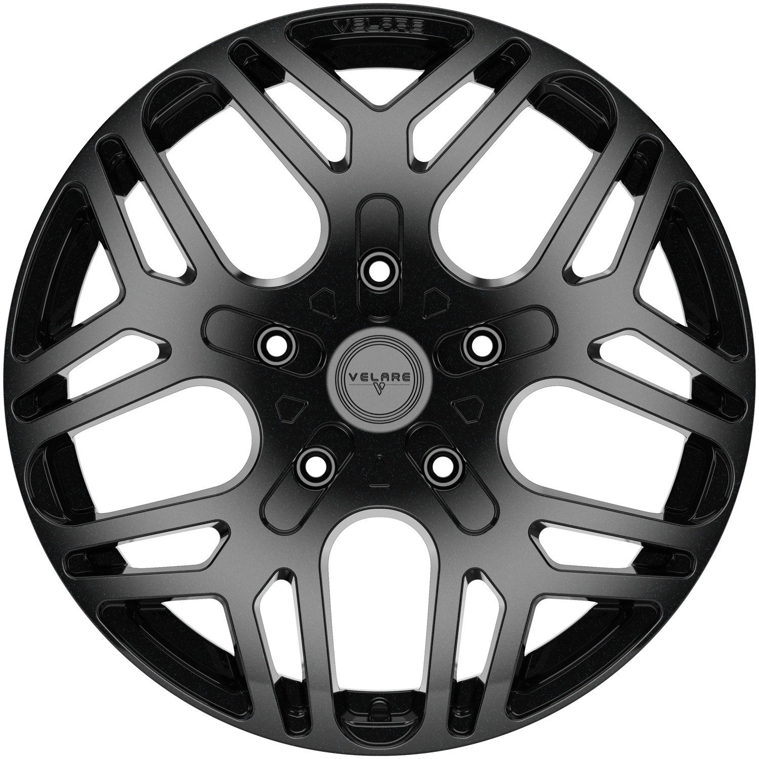 8.0X20" PCD 5x160 Velare 20230 ET50 65.10 mm Santoroni Black