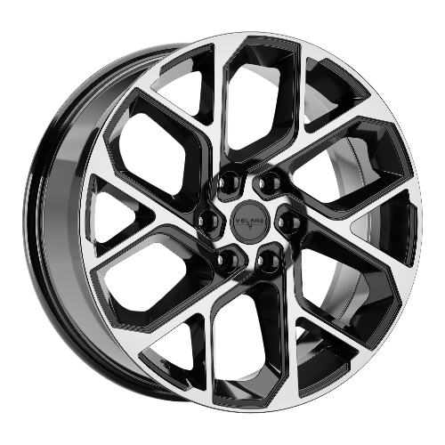 8.0X20" PCD 6x120 Velare 20245 ET45 74.58 mm Santoroni Black Diamond
