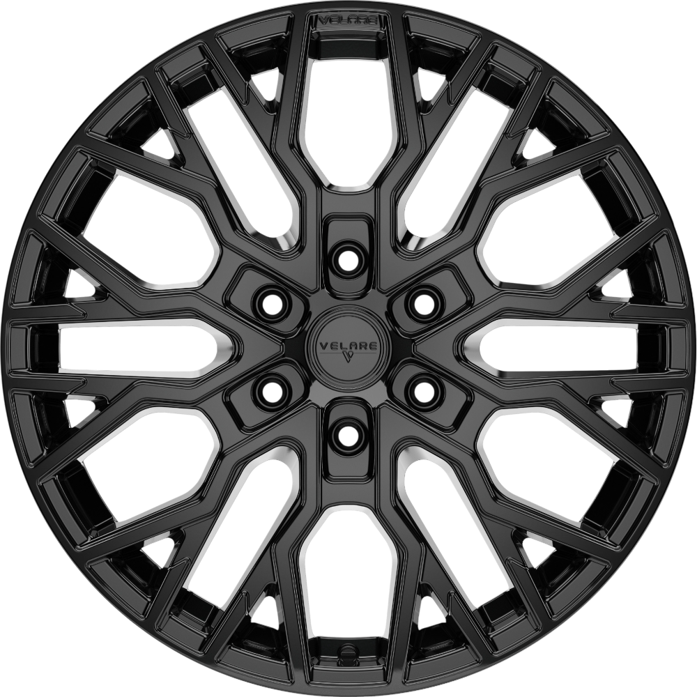 8.0X20" PCD 6x120 Velare 20248 ET45 74.58 mm Santoroni Black
