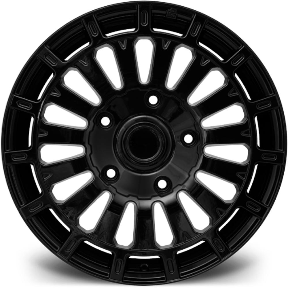 8.0X20" PCD5X120 AGT Wheels 169 ET35 Gloss Black 72.6 mm