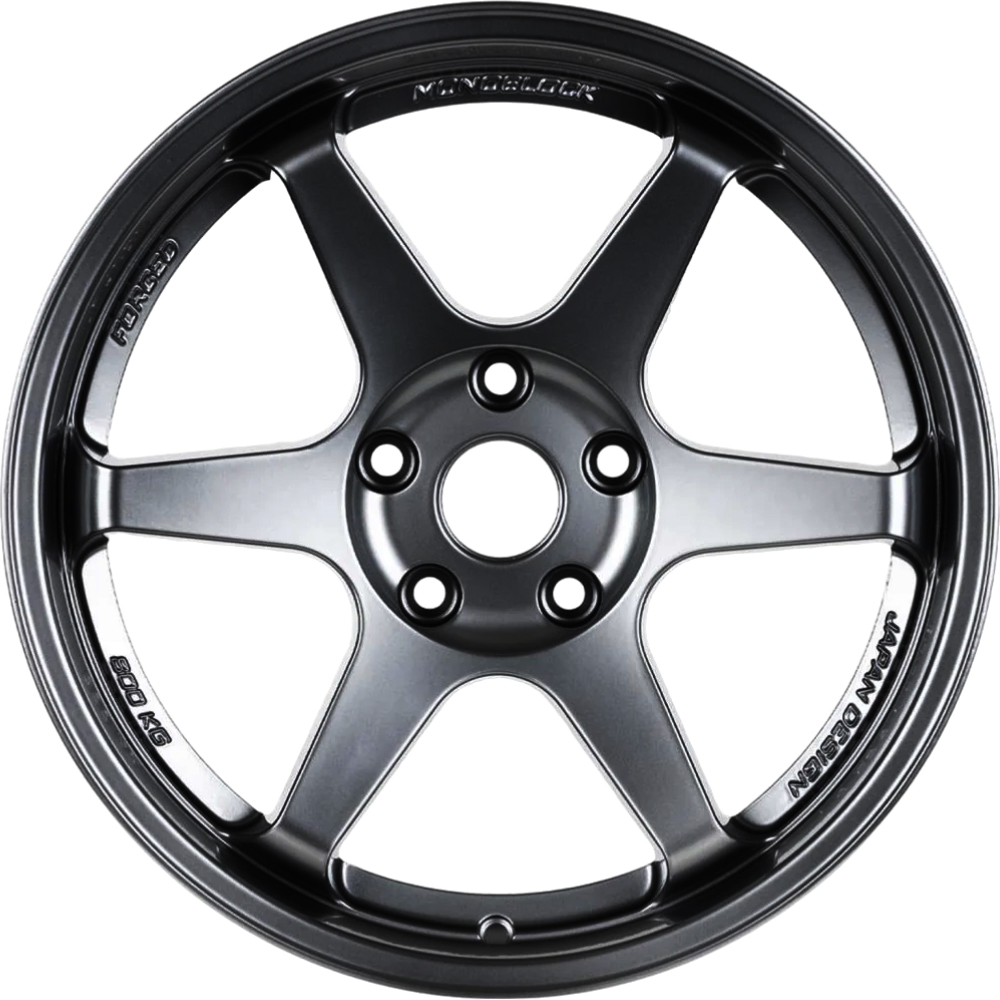 8.5X18" PCD 5X108 EMR Wheels EMR-DY1378-23 ET35 Hyper Black 73.1 mm