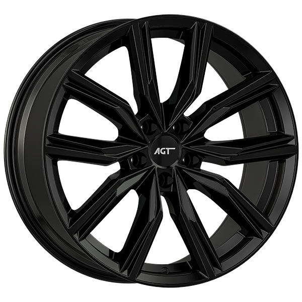 8.5X18" PCD 5X112 AGT Wheels 18134  ET40 66.60 mm Black